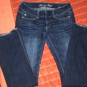 Dark wash jeans